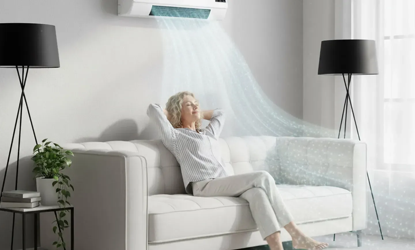 Entspannen im gekühlten Schlafzimmer